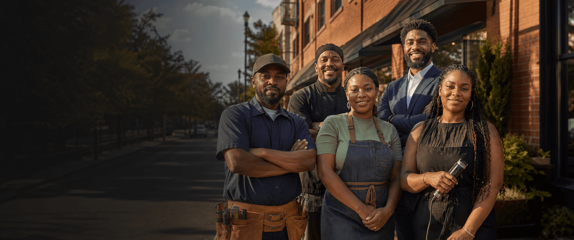 Black owned businesses and professionals
